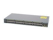 Cisco Catalyst 2960-48TC Managed Ethernet Switch CATALYST 2960 48PORT 10/100 2 DUAL PURPOSE UPLINKS 48 x 10/100Base-TX 2 x 10/100/1000Base-T