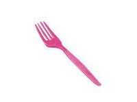 Rose Whisper Heavyweight Plastic Forks (24 count)