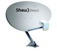 Shaw Direct 60cm Satellite dish with XKU lnbf