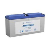 Powersonic PS-1282L - 12 Volt/9.0 Amp Hour Sealed Lead Acid Battery with 0.187 Fast-on Connector - Long Configuration