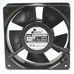 Fulltech Electric UF12A11BTL1-R Ball Bearings Terminals Fan, UL/CUL/TUV/CE, 115VAC, 64 CFM, 120 mm L x 120 mm W x 38 mm H