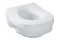 Platinum Health Premium Raised Toilet Seat- 5 inch. Fits Most Round and Elongated Toilets.
