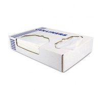 Her H6036TW Low-Density White Can Liners - 20-30 gal44; 0.9 mil44; 30 x 36