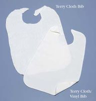 North Coast Medical NC35404 Terry Cloth-Vinyl Bib 18 in. x 27 in.