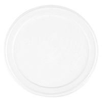 [50 Count] Flat Ice Cream Cup Lids - 4 oz White Disposable Lids - Fit Our 4 oz Cups PerfectlyCups Sold Separately Frozen Dessert Supplies