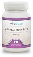 Sublingual Methyl B-12 (3000 mcg) 50 Lozenges