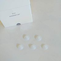 Hearing Amplifier Accessories Domes Earplugs Catheter Tube Replacement Left and Right Dome， Medium， 5 Pieces/Pack