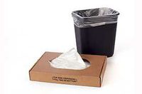 15" x 9" x 23" x .48 mil 7 to 10 Gallon Clear Plastic Linear Low Density Trash Can Liners (Case of 1,000)