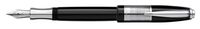 Laban Genghis Khan Black ST Medium Point Fountain Pen - LRN-F987-BKM