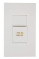 Leviton MNE04-1LW 400Va 320W, Single-Pole and 3-Way, Monet Preset Digital Electronic Low-Voltage Slide Dimmer, White