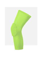 Anti-Collision Knee Brace Supports Gym Sports Basketball Knee Pads Protectors Volleyball Soccer Leg Sleeves Kneepads,Green,L