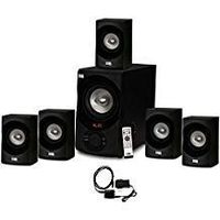 Acoustic Audio AA5171 Home Theater 5.1 Bluetooth Speaker System with FM and Optical Input