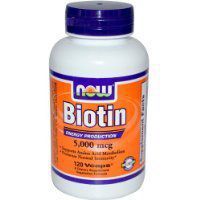 Now Foods - Biotin 5,000 Mcg 120 Vcaps Thank You for Using Our Service