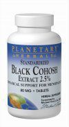 Standardized Black Cohosh Extract 2.5 Planetary Herbals 45 Tabs