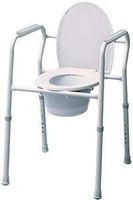 Lumex Silver Collection 3-in-1 Steel Commode Case: 4 by Lumex