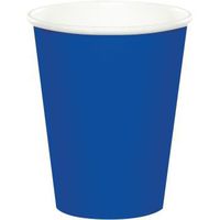 Paper Hot & Cold Cups 9oz 24/Pkg-Cobalt