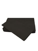 Elina Home 16”x16” Decorative Home Disposable Dinner Napkins | Linen Cloth Napkin Like Paper | Cocktail Wedding Party | (Brown, 100)