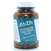 Alta Health Potassium Chlride/Silica 100 Cap
