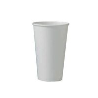 SOLO 316W-2050 16 Oz. White Paper Hot Cup (50 Cups)