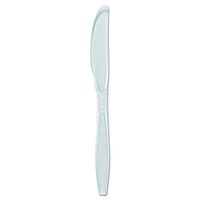 Solo GDC6KN-0090 Xtra-heavy Weight PS Clear Knife - Bulk (Case of 1000)