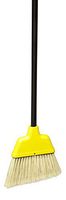 Zephyr 9075 Small Angle Broom with Plastic Handle, 9" Head Width, 52" Overall Length, Yellow (Case of 12)