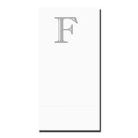 Partypro F BETTER THAN LINEN MONOGRAM GUEST TOWEL (16 CT.)