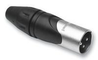 XLR Connectors XLR CONN M 3 POS SOLDR ST CBL MNT (10 pieces)