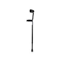 Crutches - Foldable Lightweight Elderly Disabled Medical Driver, Easy to Carry, Strong and Convenient (Size: 32-40.8 Inches, Color: Black, Silver) (Color : Black, Size : 32-40.8 inch)