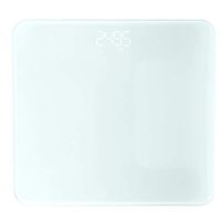 wosume Digital Fat Scale -Smart LED Digital USB Household Body Fat Scale Measure Weight(White)