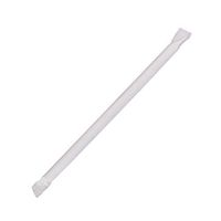 Karat C9130 7.75" Giant Straws (8mm Diameter), Paper-Wrapped, Clear (Case of 7500)