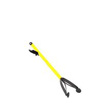 ArcMate Rainbow Reacher Ultra Lightweight, Plastic Economy Indoor Reacher Grabber, Suction Cup Finger Pickup Tool, 1lb. Capacity, Jaw Opens 4.25", 23", Yellow (7412)