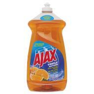 Ajax Dish Detergent, Liquid, Antibacterial, Orange, 52 oz, Bottle - 49860 (Pack of 5)