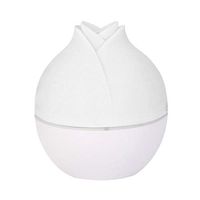 Acecor Wood Grain Ultrasonic Aromatherapy Oil Diffuser with Adjustable Mist Mode for Home Office Baby White