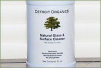 Detroit Organics Natural Glass and Surface Cleaner (2 Pack)