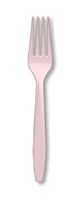 Creative Converting 50-Count Touch of Color Premium Plastic Forks, Classic Pink - 010468B