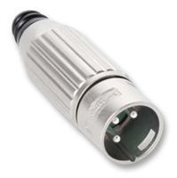 SWITCHCRAFT AAA3MZ CONNECTOR, XLR, PLUG, 3POS (10 pieces)