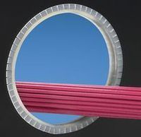 Panduit GEE144F-A-C Slotted Adhesive Polyethylene Lined Grommet Edging, Natural (100-Foot)