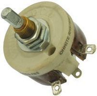 OHMITE MFG RHS500E RHS Series 500 Ohm ±10% 25 W Single Turn Rheostat Wirewound Potentiometer - 1 item(s)