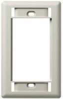 IMF1OW - Hubbell iSTATIONâ"¢ Single-Gang Modular Plate Frame, Office White, Pack of 4