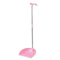 Sweeper and Dustpan Combined Floor Wiper, Dustpan Pink