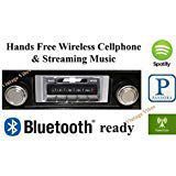 Custom Autosound Stereo + BLUKIT compatible with 1969-1972 Chevelle and/or El Camino, USA-630 II Bluetooth Enabled High Power 300 watt AM FM Car Stereo/Radio