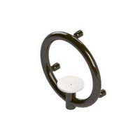 Invisia 2-in-1 Soap Dish with Integrated Circular Grab Bar: Oil Rubbed Bronze