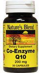 Nature's Blend Coenzyme Q10 200 mg 30 Capsules