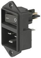 SCHURTER EC11.0001.001 POWER ENTRY MODULE, MALE, 16A