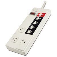 ECG EMF-8ES Energy Saving Power Center Surge Protector with LED Indicator, 8-Outlet, 15 Amps, 125V, 1875W, 1050 Joules