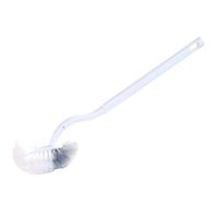 Rurah Toilet Brush Toilet Urinal Cleaning Brush Plastic Long Handle Toilet Brush,White