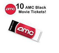 10 AMC Theatre Black Movie Tickets (Save $15+)