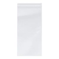 Plymor Heavy Duty Plastic Reclosable Zipper Bags, 4 Mil, 6" x 12" (Pack of 500)