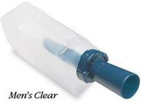 Mckesson Spil-Pruf Male Urinal, Clear, Latex-free