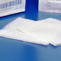 6309 Sponge Curity Gauze Sterile 4x4" 12Ply 100 Per Box Part No. 6309 by- Kendall Company
